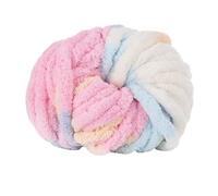 Laine Crochet Epaisse 2 CM Chunky Yarn Gauge 7 Plush Jumbo Thick Bulky for Crochet Bed Arm Knitting Throw Blanket(19)