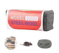 Laine D'acier, 1 Pièce 100g 00000 Laine D'acier, Polissage de Fil D'acier de Laine, Facile à Couper, pour Remplir les Trous et les Fissures Dans les Murs, pour Nettoyage du Verre