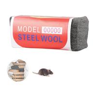 Laine D'acier, 1 Pièces 100g 00000 Laine D'acier, Facile à Couper, Nettoyer les Stores en Plastique, Pour Remplir les Trous et les Fissures Dans les Murs, pour les Pièces, les Garages et les Jardins