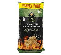 Cheminett - Laine de Bois - Allume Feu 100% Naturel - 1,5 kg, +/- 125 Pièces - À Base de Cire Végétale PREMIUM et de Bois Certifié FSC - Temps de Combustion 8 à 10 min
