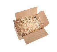 Laine de bois en épicéa naturel dans un sachet de 1000 g, matériau de remplissage, Pâques Material, matériau de remplissage pour panier cadeau, 1000g, naturel, 1