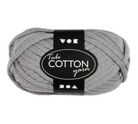 Laine de coton tubulaire 'Creativ Company' Gris 45 m