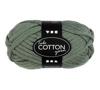 Laine de coton tubulaire 'Creativ Company' Vert Foncé 45 m