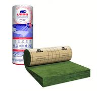 Laine de verre Thermo. Kraft, 3.5 x 1.2 m, Ep. 260 mm, lambda 40, R6.5, URSA
