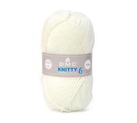 Fil à tricoter Knitty 6 - 100GR - DMC Just Knitting(...) - Ecru (812) Ecru (812)