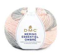 Laine - DMC - Merino Essentiel Ombre - 150 g - Rose et Gris - Fil Aran 5 mm