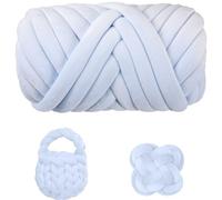 Laine épaisse XXL 500 g - Pour tricot à la main - Fil textile volumineux pour crochet, paniers, couvertures, coussins, sac à dos, panier pour animaux domestiques