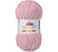 Tricot fin Himalaya Dolphin Baby Wolle Garn Baumwolle Strickwolle zum Stricken häkeln (80349 Altrosa)