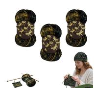 Laine Firefly, Laine IriséE à Effet Scintillant Pour Tricot Et Crochet, LéGèRe Et Chaude Pour ChâLes, éCharpes, Gilets Et Autres CréAtions. Une Touche De Magie Dans Chaque Maille (3 pièces)