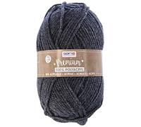 Glorex Laine 5 1001 00 de qualité supérieure - 100% Acrylique - Facile à Utiliser - Polyvalente - Chaude, Douce, ne Gratte Pas - 50 g - Environ 140 m