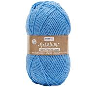 Laine Glorex 5 1001 00 de qualité supérieure - 100% acrylique - Facile à utiliser - Polyvalente - Chaude, douce, ne gratte pas - 50 g - Environ 140 m