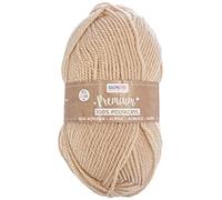 Laine Glorex 5 1001 00 de qualité supérieure - 100% acrylique - Facile à utiliser - Polyvalente - Chaude, douce, ne gratte pas - 50 g - Environ 140 m