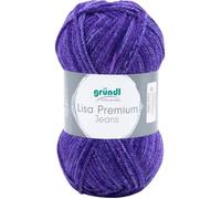 Laine - Gründl - Lisa Premium Jeans - Violine chiné - 100% polyacrylique - 133m