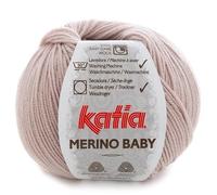 Laine Katia Merino Baby Pelote de couleur Vison Cod. 91
