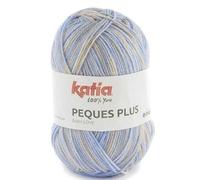 Laine Katia PEQUES PLU Pelote de couleur bleu ciel Code 106