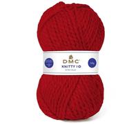 Laine Knitty 10 DMC - 100 g Rouge écarlate 833