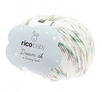 Laine layette BABY DREAM DK MULTICO - Rico 015 Aqua confetti