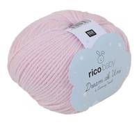 Laine layette BABY DREAM DK UNI - Rico 003 Rose