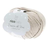 Laine layette BABY DREAM DK UNI - Rico 017 Gris