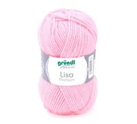 Laine - Lisa - 50 g - 133 m - Rose saumoné - 100% acrylique
