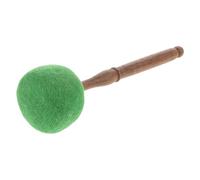Laine Maillet Vert Bol Bois en Chantant, Accessoire, Tibétain | Bâtonnet Léger et Portable, Prise en Main Facile, pour Cours de Yoga, Pièce Incluse