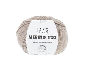 Laine mérinos 120 traitement superwash 0226 gris chiné