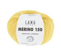 Laine mérinos 150 traitement superwash 0049 jaune