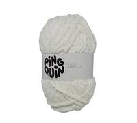 Laine Pingo Chenille blanc