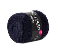 Laine Recyclée Recymix 27 Bleu Marine