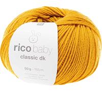 Laine rico baby classic dk, 50 g, env, 165 m Moutarde