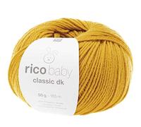 Laine rico baby classic dk, 50 g, env, 165 m Moutarde
