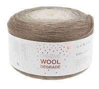 Laine Rico Creative Wool Dégradé, 200g Naturel