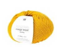 Laine - RICO DESIGN - Essentials Mega Merino Chunky - 100 g - Moutarde - 125 m