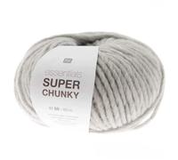 Laine - RICO DESIGN - Essentials Super Chunky - 50g - 50% laine - 50% acrylique - Gris