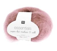 Laine Rico Design - Essentials Super Kid Mohair Silk - 25 g - 09 - Rose Poudrée