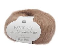 Laine - RICO DESIGN - Essentials Super Kid Mohair Silk - 25 g - Couleur Poussière - Tricot doux