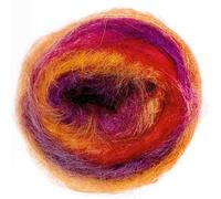 Laine SUPER KID MOHAIR LOVES SILK PRINT, Rico 005 Feu