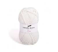 Laines Cheval Blanc - DUO fil à tricoter 100% acrylique 50g - Gros fil hiver pour tricot et crochet