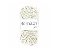 Laines Cheval Blanc - NOMADE MIX fil à tricoter 50g - 50% coton 50% acrylique - Gros fil été en coton