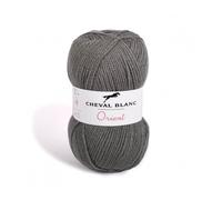 Laines Cheval Blanc - ORIENT fil à tricoter 100% acrylique 50g - Fil perlé