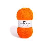 Laines Cheval Blanc - ORIENT fil à tricoter 100% acrylique 50g - Fil perlé