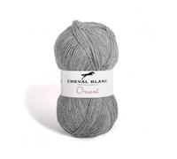 Laines Cheval Blanc - ORIENT fil à tricoter 100% acrylique 50g - Fil perlé