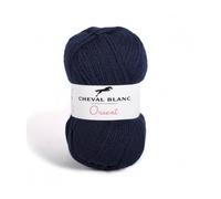 Laines Cheval Blanc - ORIENT fil à tricoter 100% acrylique 50g - Fil perlé