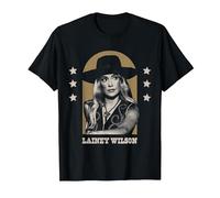 Lainey Wilson - Portrait Cool Again de Country's T-Shirt, Homme, Noir, L