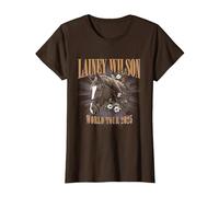 Lainey Wilson - Tour 2025 T-Shirt, Femme, Marron, L