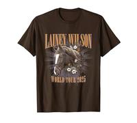 Lainey Wilson - Tour 2025 T-Shirt, Homme, Marron, XL