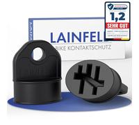LAINFELD Lot de 2 housses pour Bosch Powertube Smart System - Noir - Accessoires de batterie pour vélo électrique - Câble de charge
