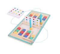 Lainiaoly Jeu de Tri des Couleurs | Jouet éducatif interactif à 2 Joueurs - Casse-tête Coulissant d'association de Couleurs,Idée Cadeau pour Garçons Filles Dès 3