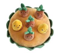 Lainiaoly Jouet À Renifler pour Chien Potato Patch, Puzzle D'enrichissement pour Chien, Tapis De Reniflage Interactif pour Chien avec Pomme De Terre Grinçante, Jouets À Patate Douce