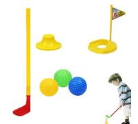 Lainiaoly Jouets d'extérieur pour Tout-Petits Golf | Ensemble de Jouets de Golf Portables pour,Ensemble de Club de Golf, Cadeaux d'anniversaire pour Les en Bas âge, en Bas âge pour la pelouse, Le